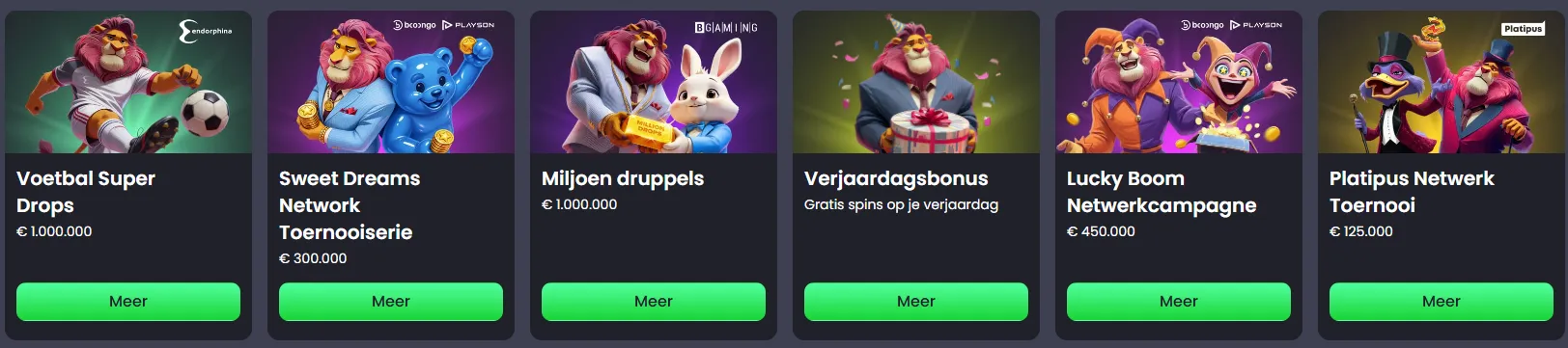 Tip Top Welkomstbonus